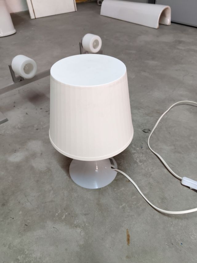 2 Lamparas Ikea - Cristal traslucido + regalo