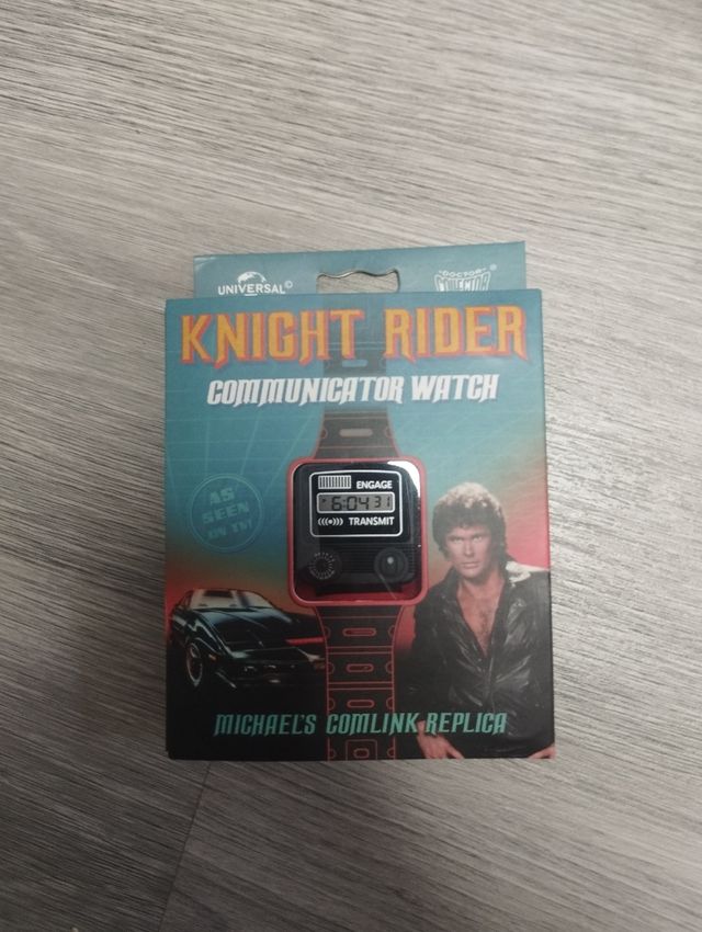 Reloj comunicador knight rider