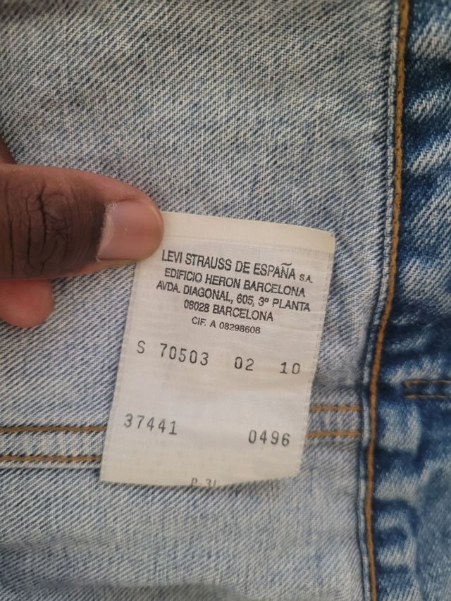 Chaqueta Vaquera Levi's Strauss Azul