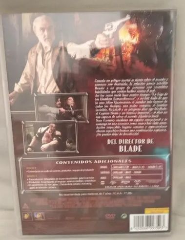 DVD La Liga de los Hombres Extraordinarios