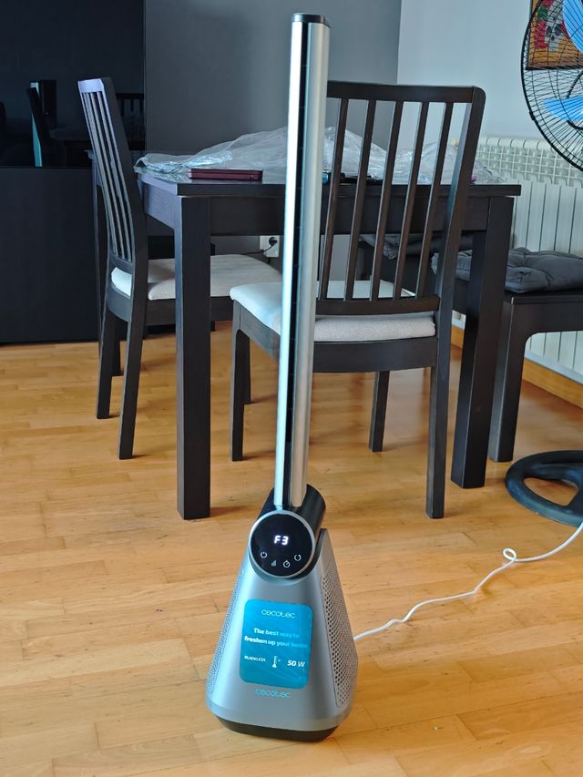 Cecotec Ventilador - silencioso, control remoto