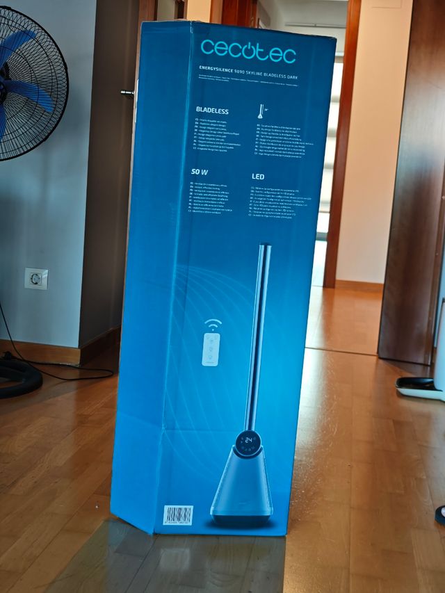 Cecotec Ventilador - silencioso, control remoto