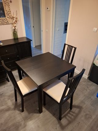 SOLO la ** mesa ** comedor Ikea BJURSTA extensible