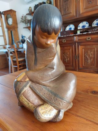 Juego de dos figuras Lladró esquimales