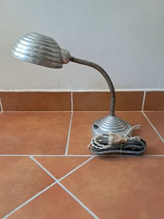 Lámpara escritorio vintage metal