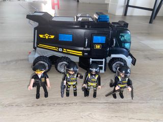 Playmobil FBI: Coche y 4 figuras