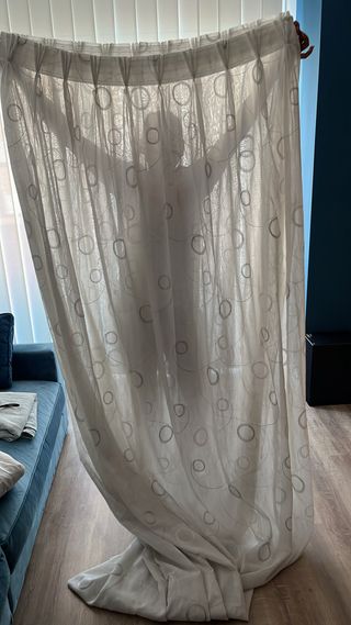 Cortina blanca - Decoración hogar