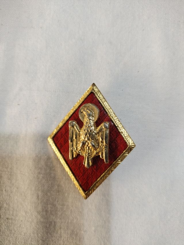 Insignia Policía Nacional dorada