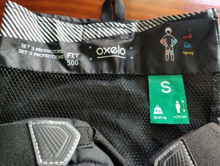 Protecciones Oxelo Fit 500 talla S