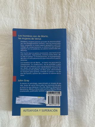 Libro los hombres de marte las mujeres de venus 