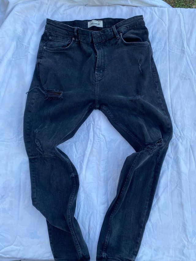 Jeans Pull&Bear neri tg. EUR 44 slim fit
