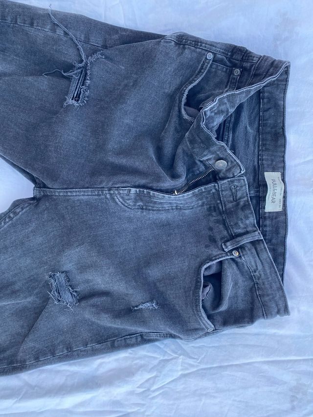 Jeans Pull&Bear neri tg. EUR 44 slim fit