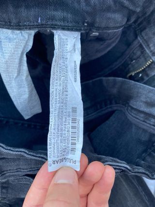 Jeans Pull&Bear neri tg. EUR 44 slim fit