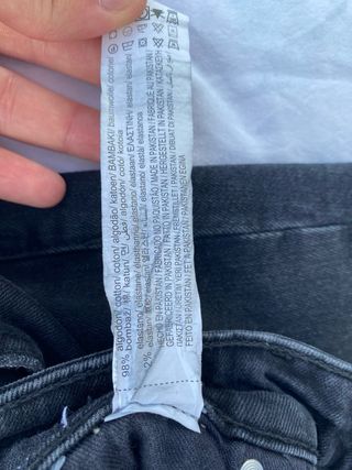 Jeans Pull&Bear neri tg. EUR 44 slim fit