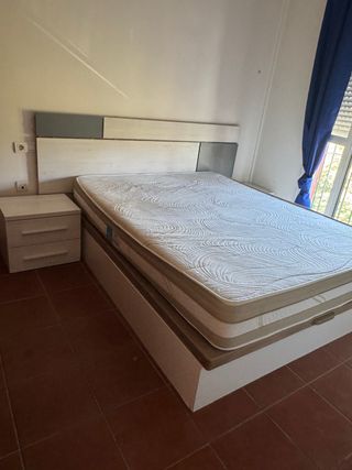 Cama completa con canapé
