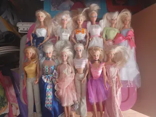 10 Muñecas Barbie Vintage