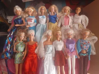 10 Muñecas Barbie Vintage