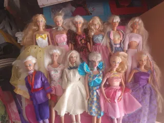 10 Muñecas Barbie Vintage