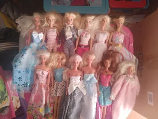 10 Muñecas Barbie Vintage