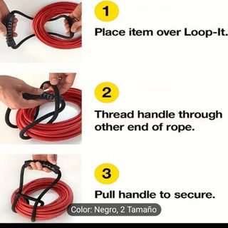 Agarre para manguera extensible