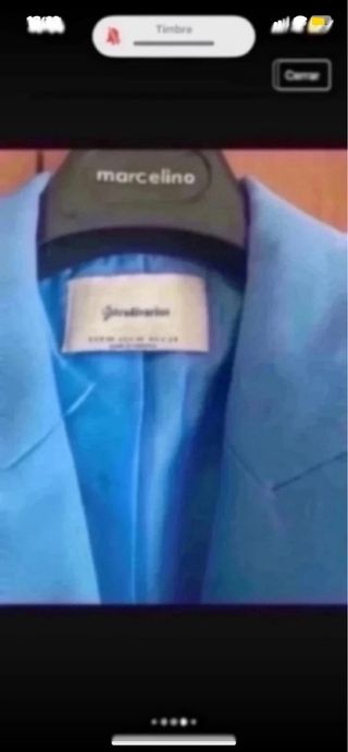 Blazer manga larga estilo vestido y chaqueta