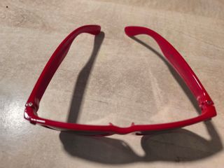 Gafas sol rojas polarizadas