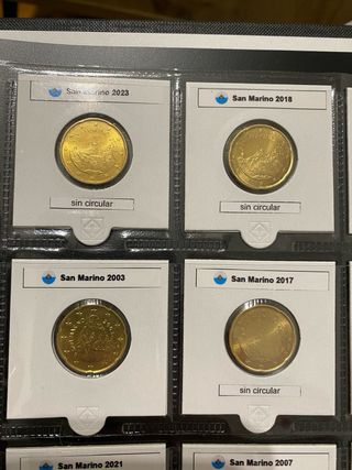 Lote de 32 monedas de 20 céntimos, venta o cambio