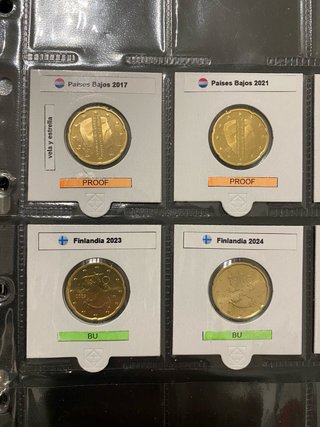 Lote de 18 monedas de 20 céntimos, venta o cambio