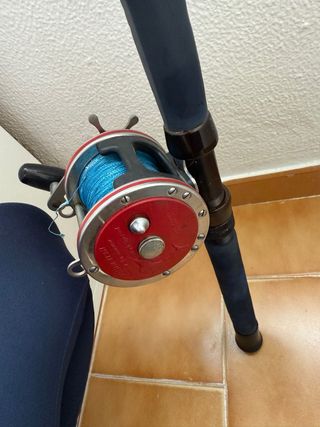 Lote 4 cañas pesca curricán