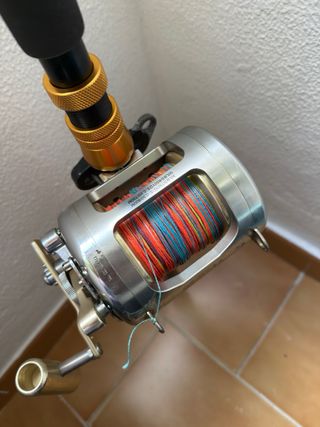 Lote 4 cañas pesca curricán