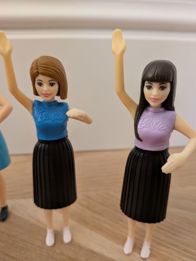6 Muñecas Barbie Burger King