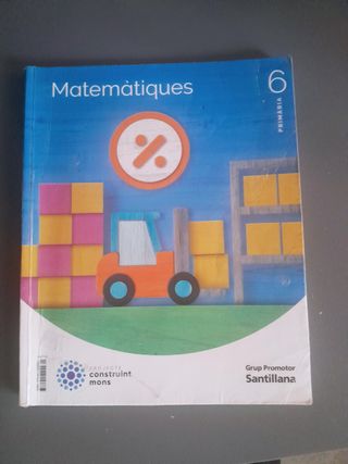 MATEMATIQUES 6 PRIMARIA CONSTRUINT MONS
