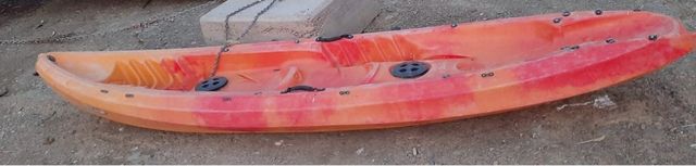 Kayak 3 plazas rígido + 2 palas