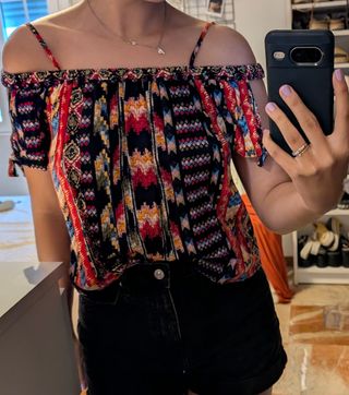 Blusa hombros descubiertos