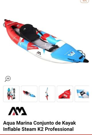 Kayak hinchable Aqua Marina Steam K2