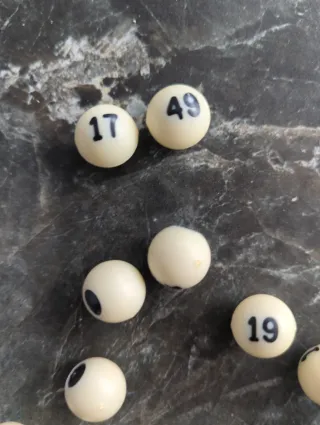 Lotería Primitiva Bingo años 80