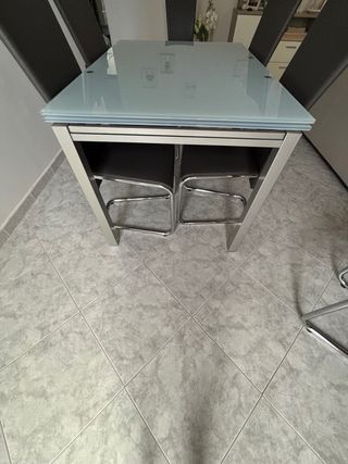 Tavolo Vetro Allungabile Moderno