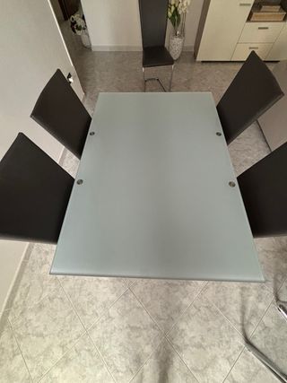 Tavolo Vetro Allungabile Moderno