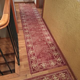 Alfombras pasillo - Rojo Beige