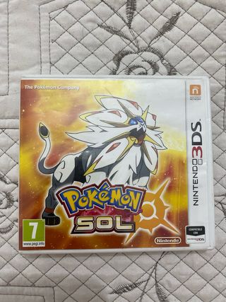 Vendo pokemon sol 3ds