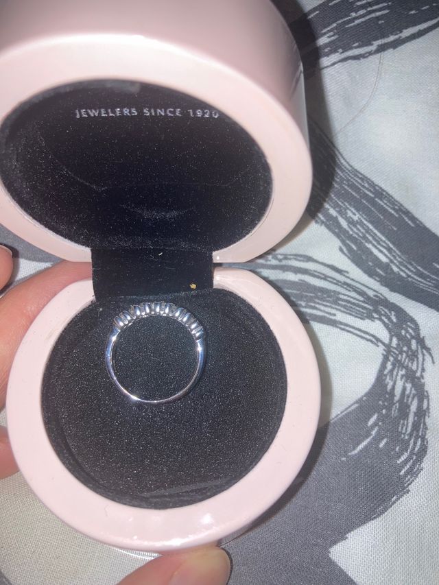 Anillo TOUS Diamantes y Oro blanco 