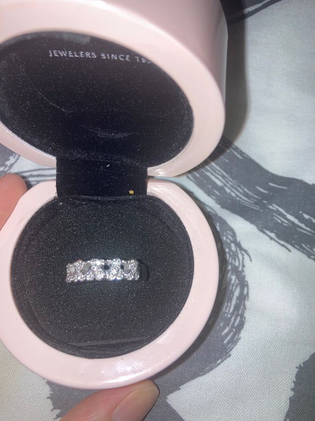 Anillo TOUS Diamantes y Oro blanco 