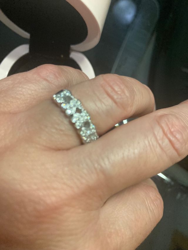 Anillo TOUS Diamantes y Oro blanco 