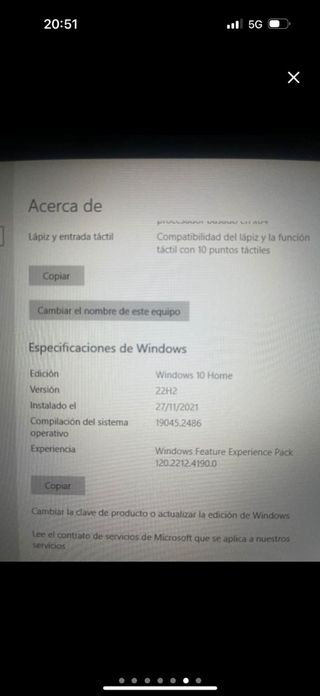 Tablet HP x2 10" blanca