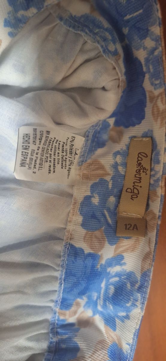 Conjunto Falda y camiseta niña  Laormiga T12