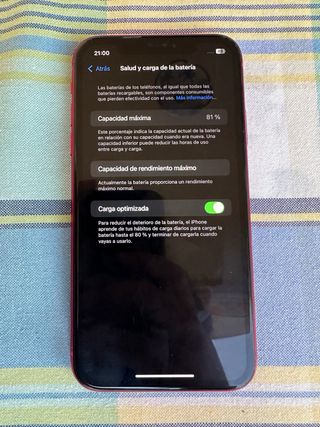 iPhone XR Rojo 64GB
