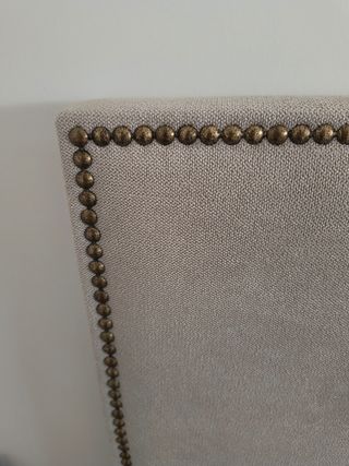 Cabecero cama 135cm tapizado beige