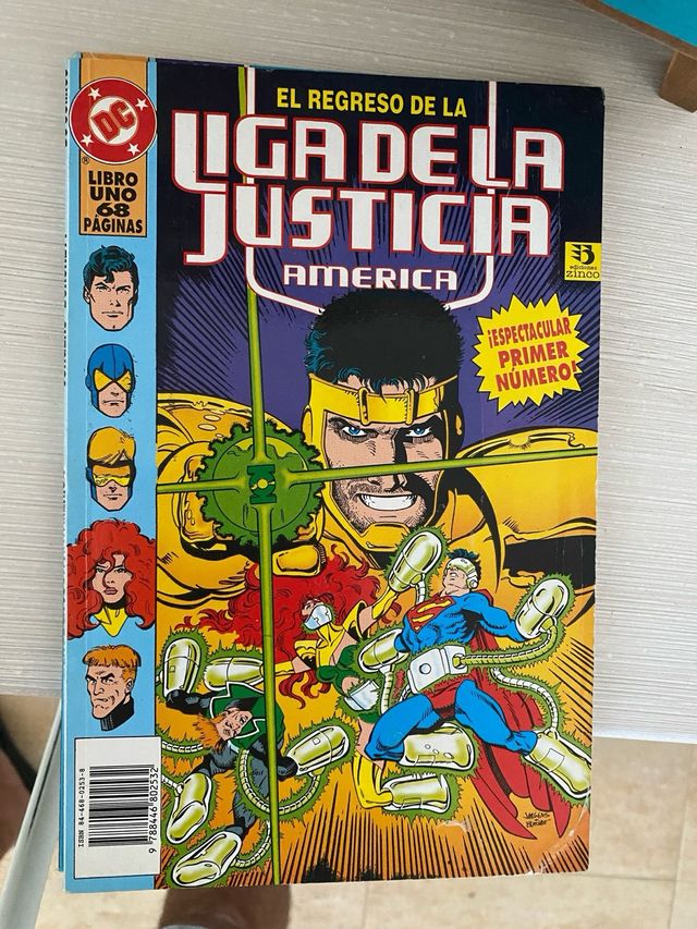 El regreso de la LJA / JLA. Dan Jurgens. Ed. Zinco