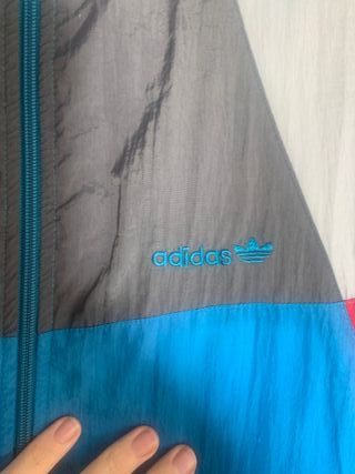 Chaqueta cortavientos Adidas vintage XL
