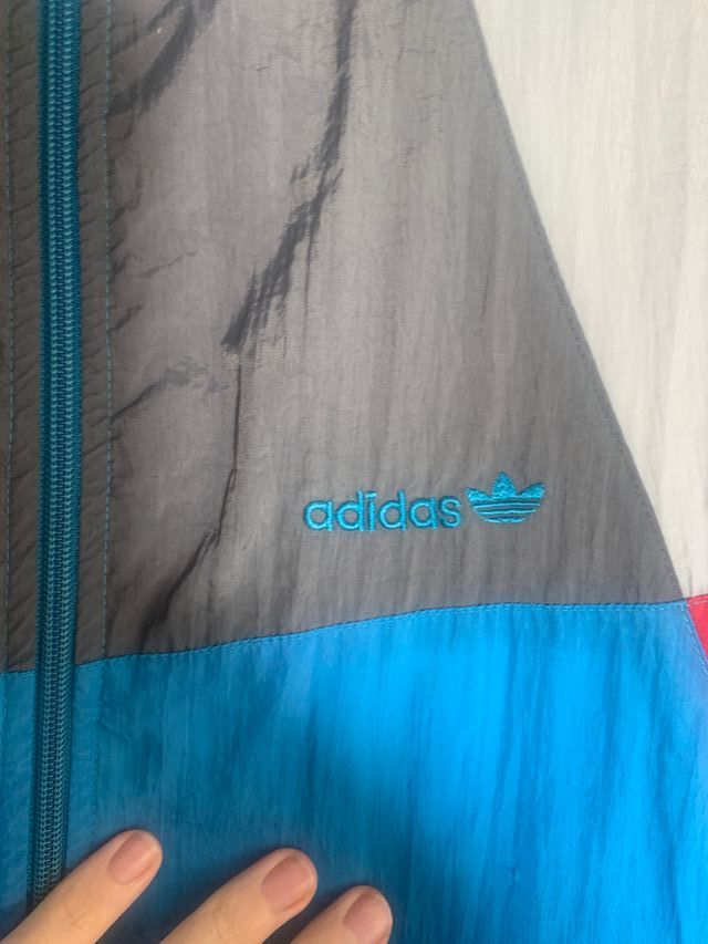 Chaqueta cortavientos Adidas vintage XL